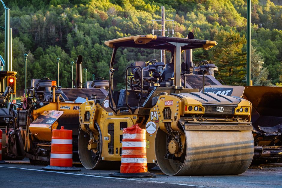 Utilaje de construcții Condor SRL pe șantier
